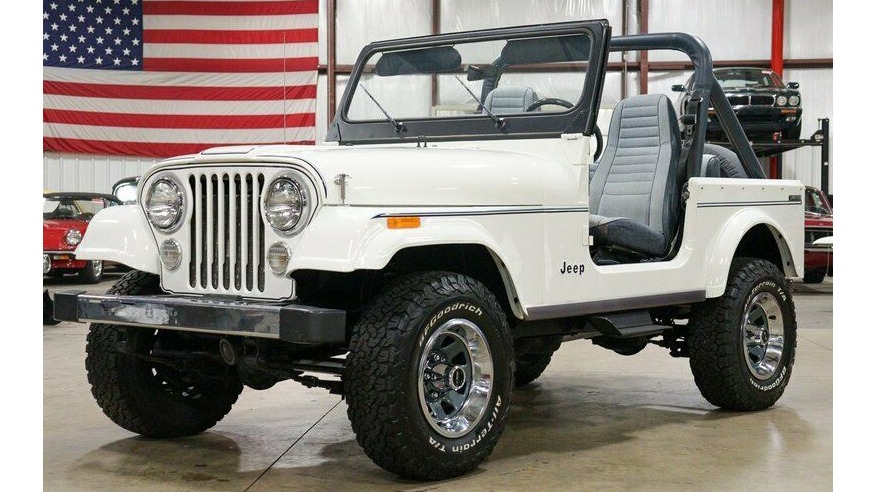 Used 1982 Jeep CJ7 LIMITED 4WD /  I6 / 5-SPEED MANUAL / NEW 30-INCH BFG  TIRES For Sale (Special Pricing) | Formula Imports Stock #F10967