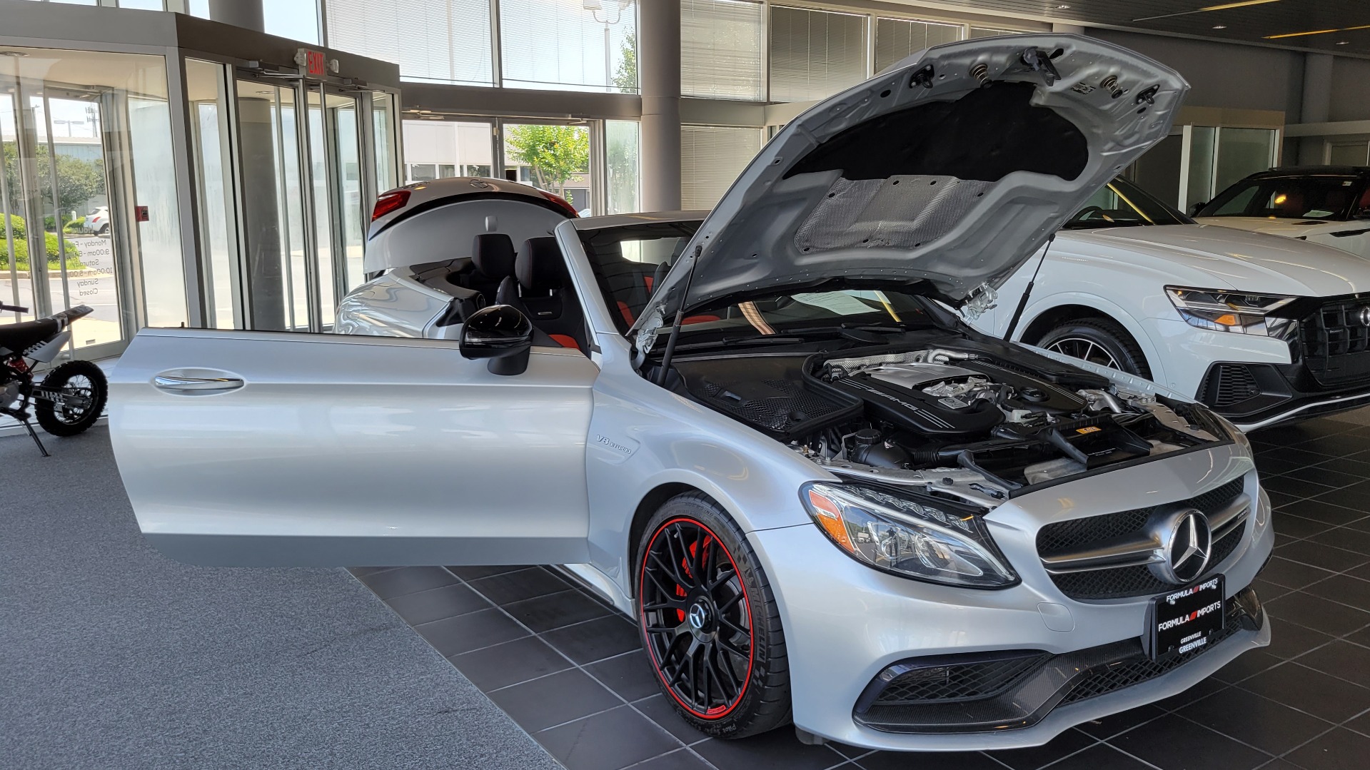 Used 2018 Mercedes-Benz C-CLASS AMG C 63 S CABRIOLET / V8 / AUTO