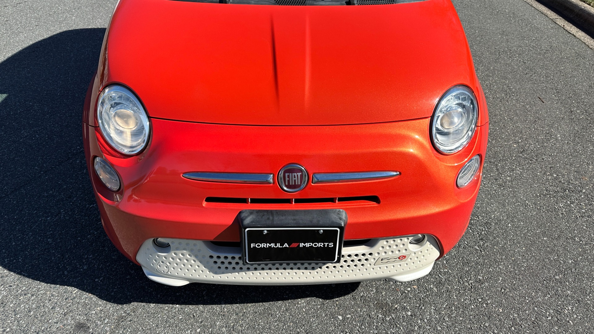 Used 2013 FIAT 500e BATTERY ELECTRIC ELECTRIC ORANGE / HEATED SEATS / 4  SEATER / RADIO / FWD For Sale ($10,995)