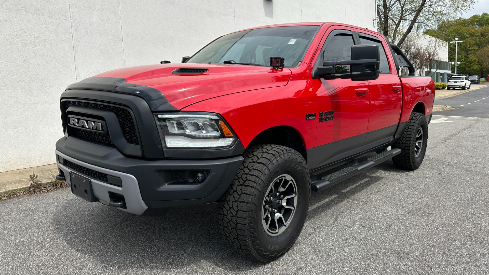 Used 2017 Ram 1500 REBEL / HEMI 5.7L / INTAKE / BED RACK / LIGHT PODS ...