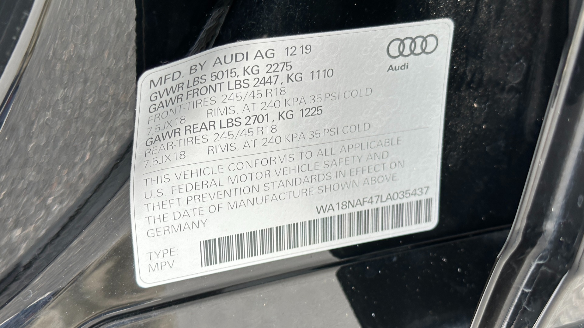 Used 2020 Audi A4 allroad PREMIUM PLUS / NAVIGATION / B AND O SOUND / COLD  WEATHER / DRIVER ASSIST For Sale ($39,982)