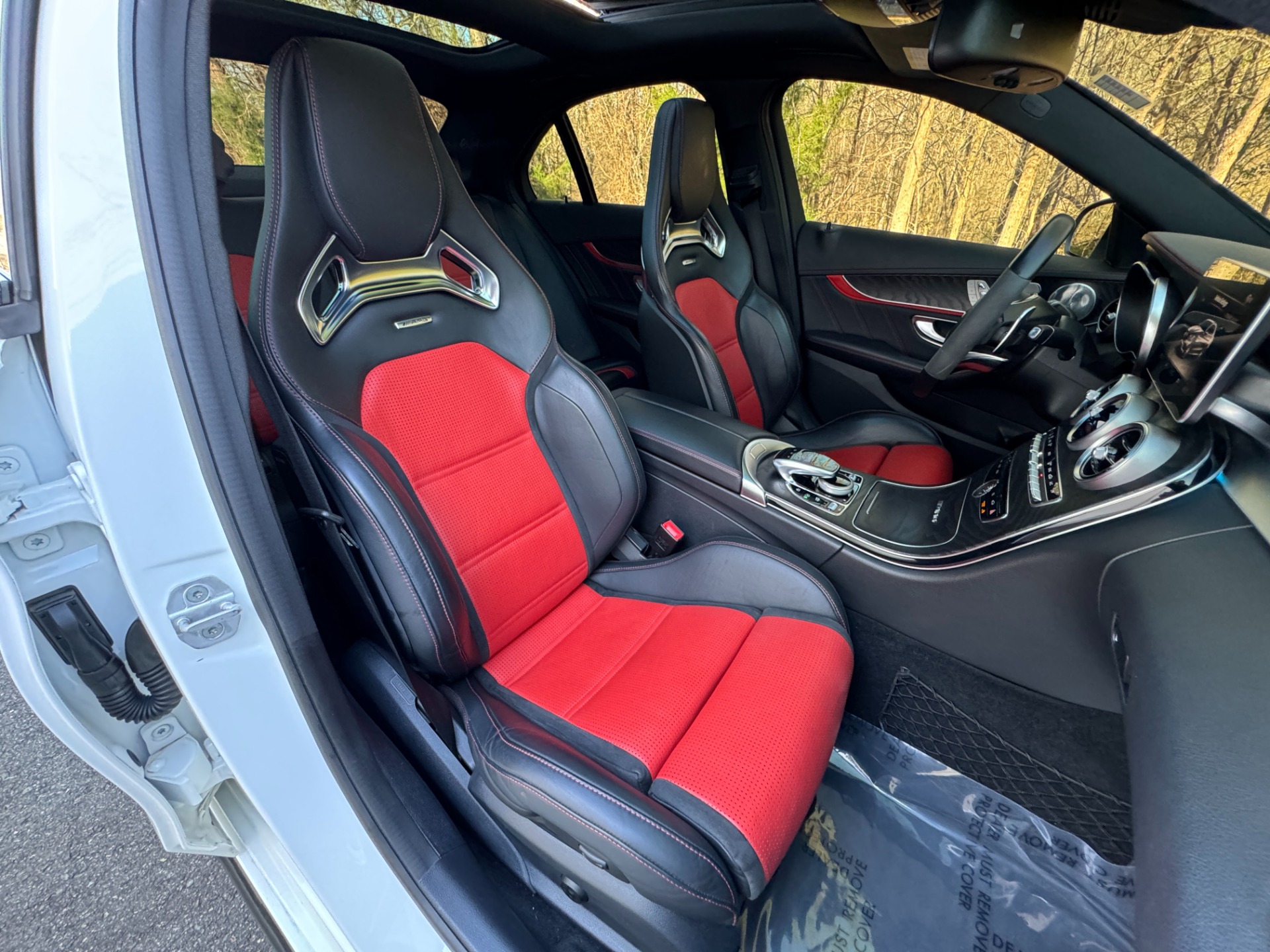 Used 2016 Mercedes Benz C Class AMG C 63 S LIGHTING PKG PANORAMIC ROOF AMG EXHAUST AMG PERFORMANCE SEATS For Sale 45 999 Formula Imports Stock FC13562