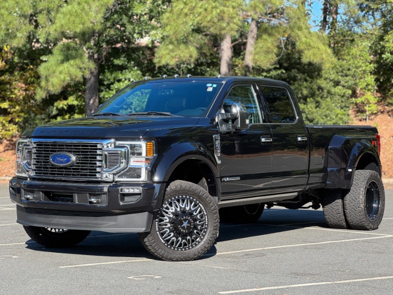 Used 2020 Ford Super Duty F-450 DRW PLATINUM 22 AMERICAN FORCE WHEELS / LEVELED for sale $87,999 at Formula Imports in Charlotte NC