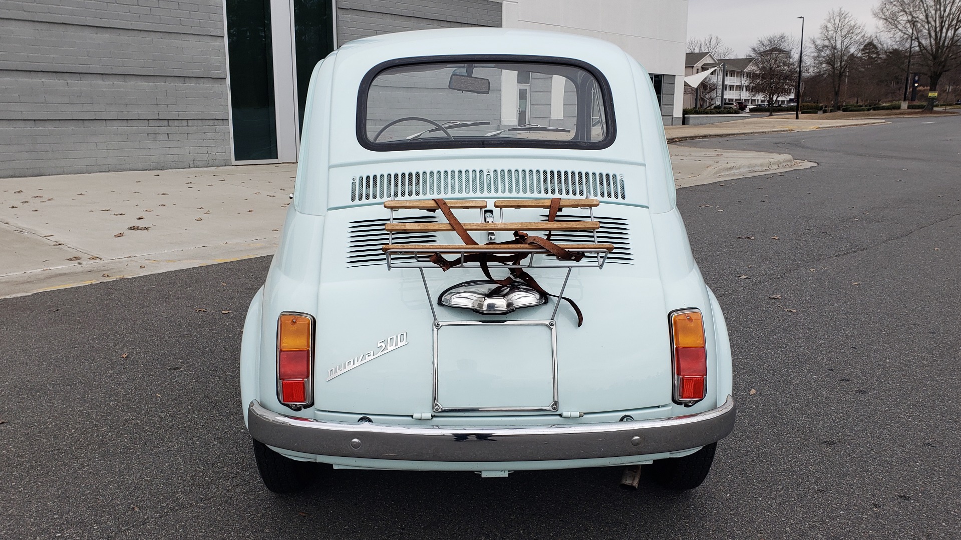 Fiat 500 luggage discount rack