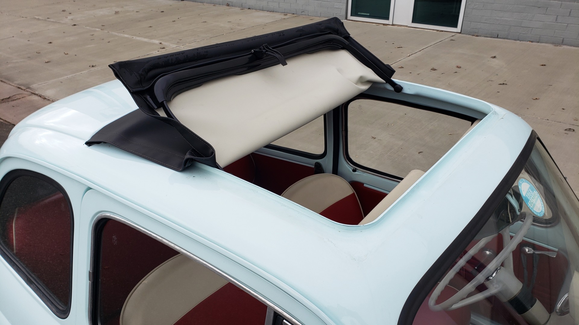 Fiat 500 discount roof rack sunroof